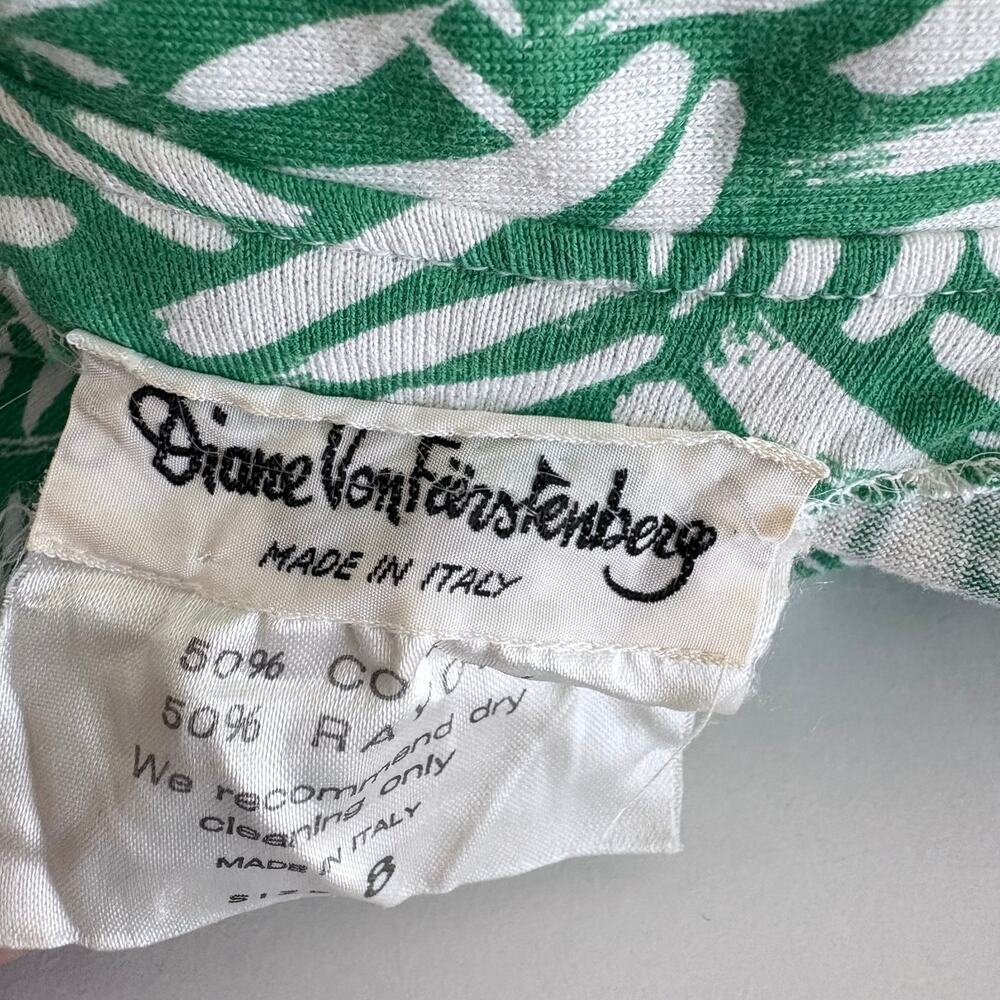 Vintage Diane von Furstenberg Rare Original 70's Iconic Wrap Dress Disco Couture - Picture 7 of 9
